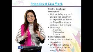 Principles of Case Work  Introduction to Social Work  SOC301Topic038 [upl. by Bjorn]