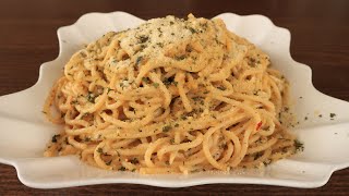 Salted Egg Pasta Recipe  Yummylicious Dish [upl. by Dorree]