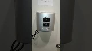 RS Hand Dryer At Dynacare Laboratory And Health Services Centre In Burlington Ontario 100724 [upl. by Ardnuhsor210]