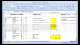 Excel Funkcja LICZWARUNKI [upl. by Chaing542]