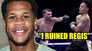 Devin Haney REACTS to Jack Catterall DROPPING amp BEATING Regis Prograis [upl. by Postman]