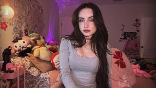 ASMR  Fast amp Aggressive Mouth Sounds Hand Sounds Mic Triggers Whisper Rambling Glass Tapping [upl. by Adnalram]