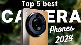 Top 5  Best Camera Phones 2024 [upl. by Nat]