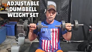 CAP Barbell Adjustable Dumbbell Weight Set [upl. by Nnauol486]