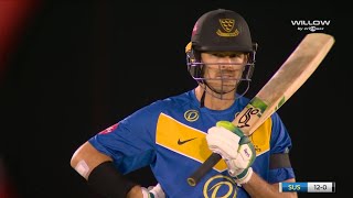 Daniel Hughes 35 runs vs Lancashire  T20 Blast  QF 2  SSX vs LAN [upl. by Haisoj]