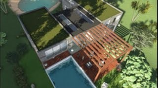 Apprendre Autocad en 5h Totoriel modélisation 3D Maison I Partie 6 [upl. by Ojeillib]