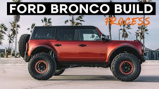 FORD BRONCO BUILD PROCESS  APG ProRunner [upl. by Royal]