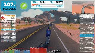 Zwift  Tempus Fugit in Watopia HIIT [upl. by Ciapha784]