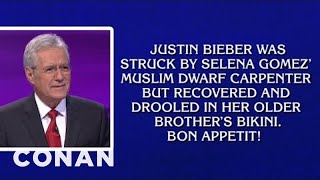 Alex Trebek Has Gone Insane Vol 9  CONAN on TBS [upl. by Fidelity]