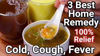 100 Relief  Best Natural Home Remedies for Cold Cough amp Flu  Natural Treatment For Cold amp Cough [upl. by Swen]