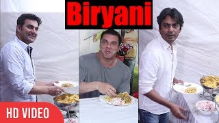 Nawazuddin Sohail And Arbaaz Khan Eating Biryani And Sheer khurma  EID Biryani [upl. by Solrac]