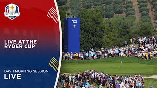 Live at the Ryder Cup  Day 1 Morning  2023 [upl. by Dorena]