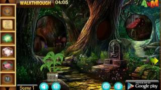 Amanita Mushroom Forest Escape Walkthrough Avm Games [upl. by Torruella]