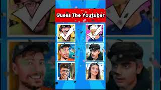 Guess the youtuber carryminati mythpat technogamerz guess viral subscribe [upl. by Yemrej]