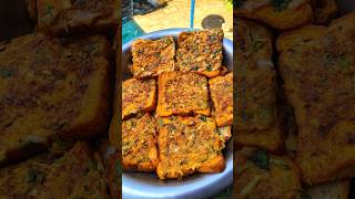 Masala bread 😘😍🤤 viral food cookingshorts cooking recipe foodie shorts video [upl. by Elyak]