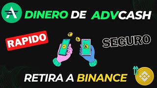 Como hacer depositos y retiros en Advcash con binance 2023  Luxury Trade Academy [upl. by Leba706]