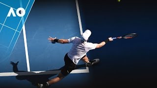 Murray v Querrey match highlights 3R  Australian Open 2017 [upl. by Drareg257]