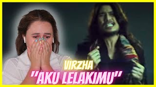 Virzha quotAku Lelakimuquot  Reaction Video [upl. by Annaoj]