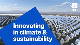 SRI Innovating in climate amp sustainability [upl. by Fabi]