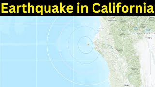 Earthquake hits Northern California felt in several areas  QUAKING OFF THE COAST THIS MORNING [upl. by Hutton718]