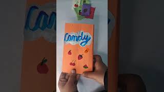 DIY cute chocolate easy  Chocolate Gifts  DIY gift idea 💜🥰 shorts art craft diy artist [upl. by Barrow]