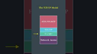 The TCPIP Model Visually Explained networking [upl. by Peddada]