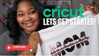 Lets Make your First Cricut TShirt  EconoTransfer Vinyl [upl. by Anitsirhcairam363]