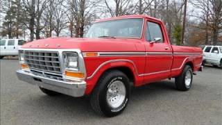 1978 Ford F100 Start Up Exhaust and In Depth Tour [upl. by Atires]