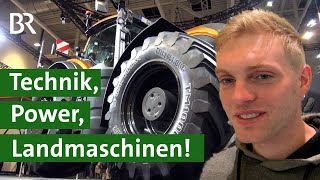 Landmaschinen XXL Die neueste Landtechnik auf der quotAgritechnica 2023quot  Unser Land  BR [upl. by Leroj]