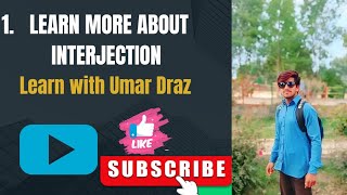 quotInterjections Explained Add Emotion to Your SentencesquotLearn with Umar Draz [upl. by Nosidam]