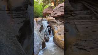 Kanarra Falls The Ultimate Waterfall Hike in Utah Shorts Hiking [upl. by Betty]