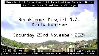 Brooklands Daily Weather Saturday 23rd November 2024 [upl. by Itsyrk]