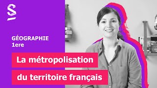 La métropolisation du territoire français  Géographie  1ere [upl. by Burchett]