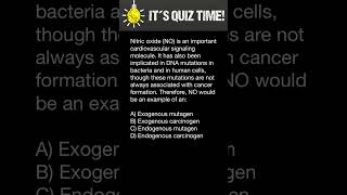 Nitric Oxide as mutagen [upl. by Karole]