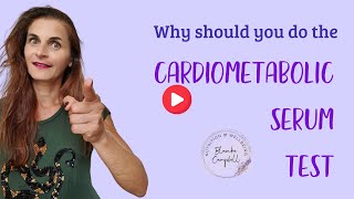 Cardiometabolic Serum Test  why you should do it [upl. by Idnem]