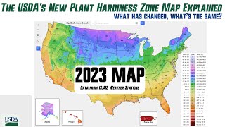 Did Your Growing Zone Change  New USDA Plant Hardiness Map Explained [upl. by Jeane]