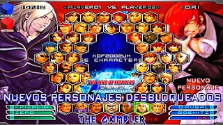 Nuevo KOF 2002 UNLIMITED MATCH Personajes Ocultos Desbloqueados 2024 Android [upl. by Aliwt931]