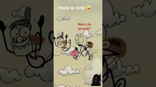 hasta Lo vista 😂😂 humor memes animation cartoon funny meaow ricoanimations0 [upl. by Korey]