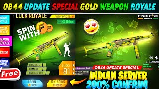 NEXT WEAPON ROYALE FREE FIRE 😍  NEXT WEAPON ROYALE GUN SKIN  FREE FIRE NEW EVENT  FF NEW EVENT [upl. by Ennayoj442]