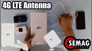 4G LTE antenna  Is it working Vs softdrinks can signal booster [upl. by Anuat191]