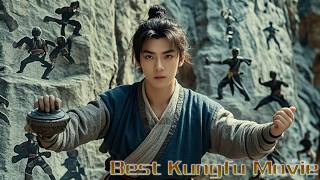 Kung Fu Movie Illiterate lad masters defyingheaven technique defeating the No1 in martial world [upl. by Tahp]