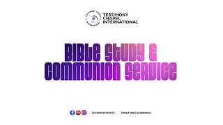 Bible Study amp Communion Service  Its Harvest Time  Pastor Mercy Chinyere Olanrewaju  05112024 [upl. by Annaiek558]