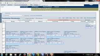 Tutorial Stundenplan erstellen Universität [upl. by Benn]