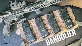 MILITARY ISSUED USGI BANDOLIER BreakdownOverview [upl. by Ola]