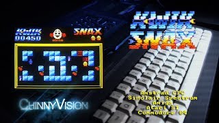 ChinnyVision  Ep 210  Kwik Snax  Amstrad CPC Sinclair Spectrum Amiga Atari ST Commodore 64 [upl. by Drue]