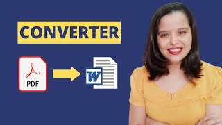 COMO CONVERTER PDF PARA WORD FÁCIL [upl. by Aiceled]