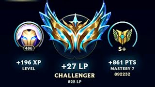 IM OFFICIALLY RANK 1 KASSADIN EUW [upl. by Nylarat]