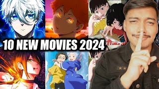 Top 10 New Anime Movies to watch in 2024 Hindi [upl. by Hbaruas]