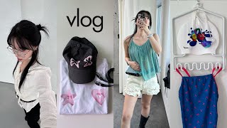 vlog✦ 언박싱도 해야되고 수영도 배워야하고 드럼도 치는 직장인 브이로그 아찔한 첫 경락 후기 마땡킴 수영가방쇼핑 마죠네 민더리 글로니 무음 데일리룩 [upl. by Durtschi]