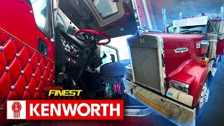 Two Trucks One Week To FINISH Kenworth W900 amp Peterbilt 386  Complete Semi Truck Transformation [upl. by Annay135]